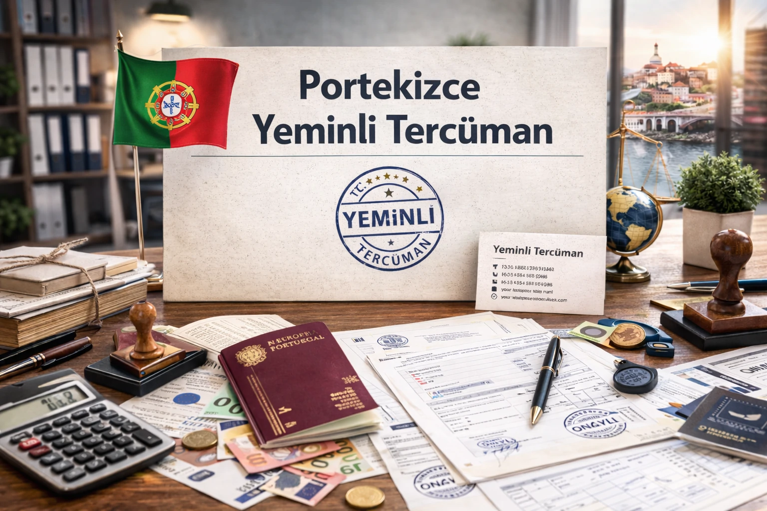 Portekizce yeminli tercüman hizmeti kapak görseli