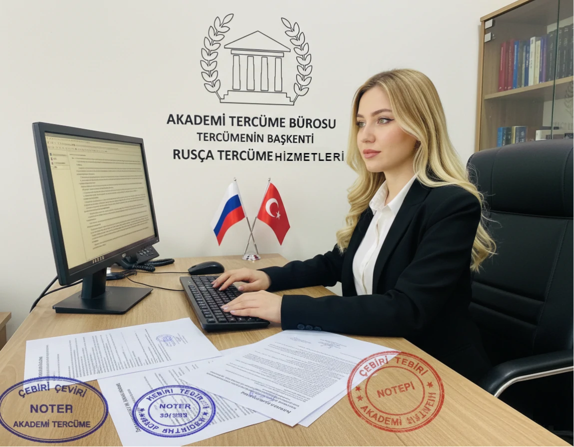 Rusça yeminli tercüme ve Rusça çeviri hizmetleri - Akademi Tercüme