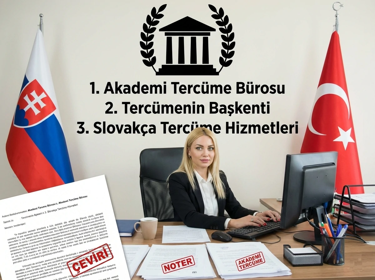 Slovakça tercüme hizmeti - yeminli ve noter onaylı çeviri