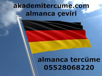 Almanca noter tasdikli çeviri
