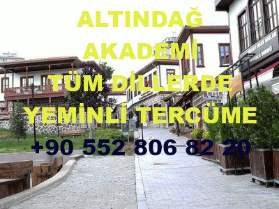 altındağ yeminli tercüme ve çeviri hizmetleri