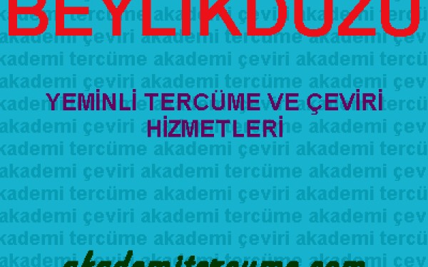 Beylikdüzü Tercüme Bürosu - Çeviri Ofisi - Noter Yeminli Tercüman