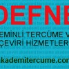 Defne Tercüme Bürosu - Noter Onaylı Yeminli Çeviri Hizmetleri