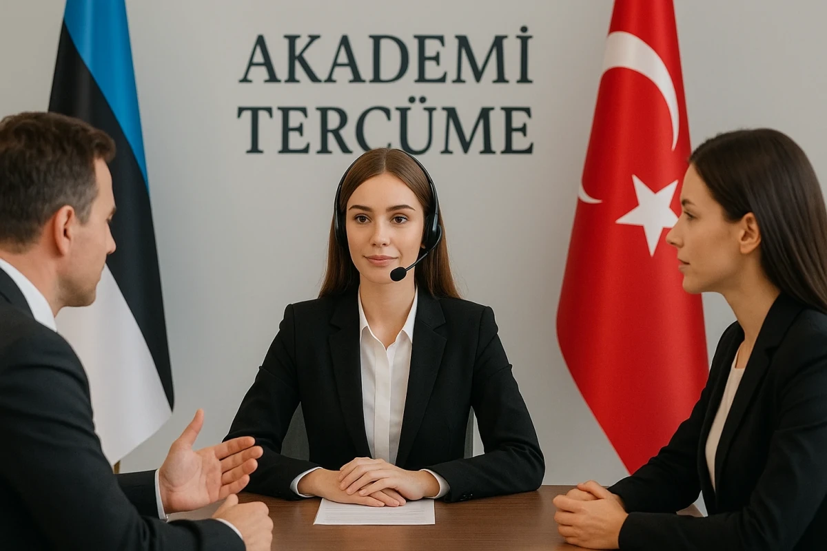 resmi ve ticari işlemleriniz için estonca yeminli tercüman desteği