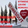 Etimesgut Yeminli Tercüme Bürosu - Etimesgut Tercüman