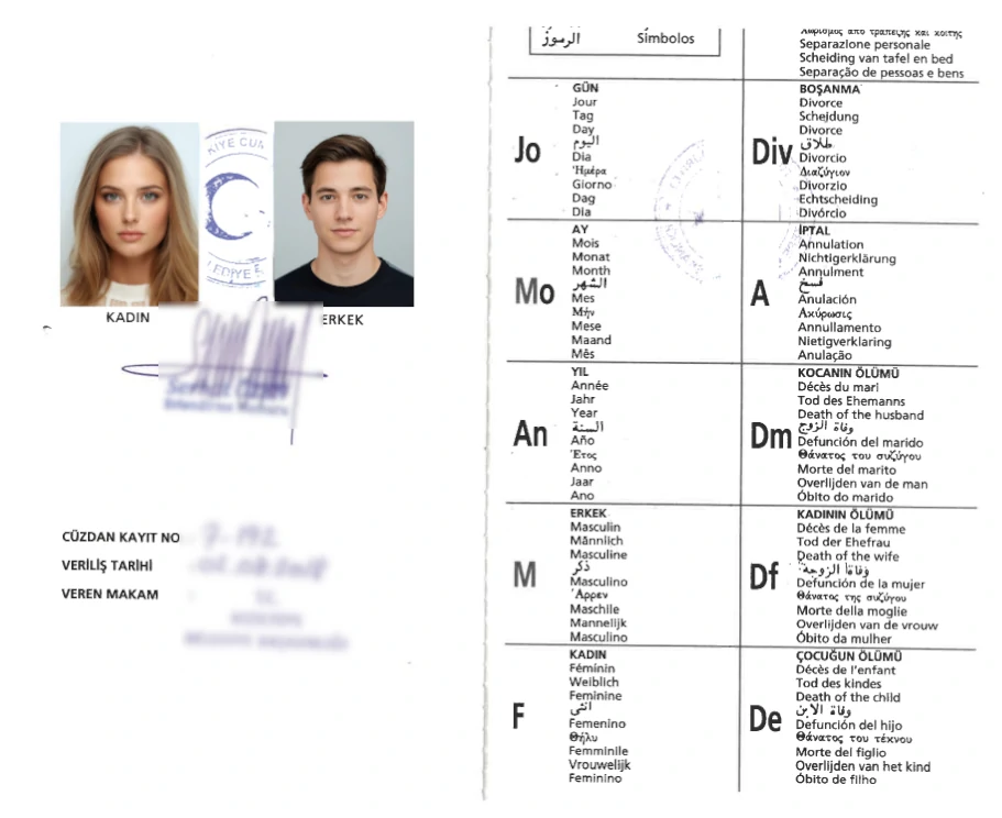 evlilik cüzdanı nereden alınır akademi tercümede