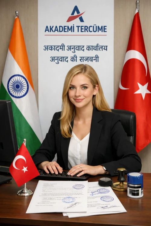 kurum ve kuruluşların kabul ettiği resmi onaylı, yeminli tercüman imzalı hintçe türkçe çeviri hizmetleri