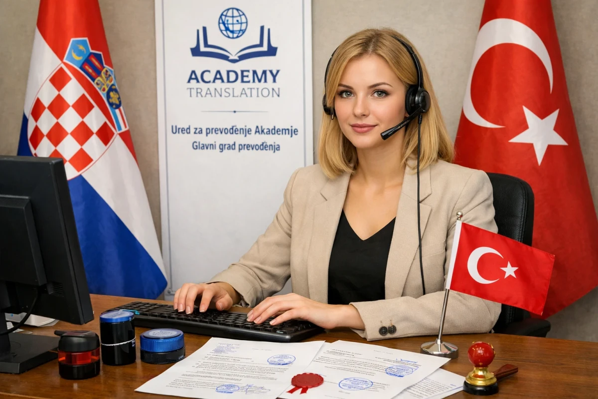 resmi imza yetkisine sahip tercüman ile hırvatça türkçe çeviri hizmetlerinin verildiği tercüme bürosu