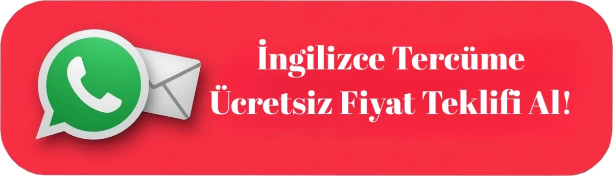 İngilizce Tercüme Ücretsiz Teklif