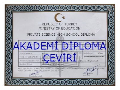 diploma tercümesi