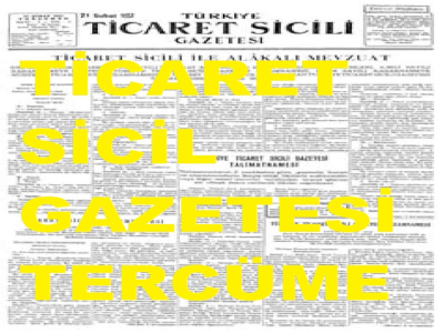 ticaret sicil gazetesi ceviri hizmetleri