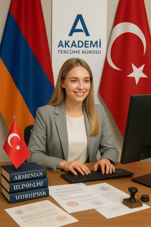 resmi belge, noter onaylı, ve yeminli tercüman imzalı türkçe ermenice çeviri