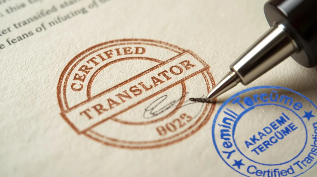 Noter onayı ve yeminli tercüman kaşesi taşıyan resmi Flamanca tercüme belgesi örneği.