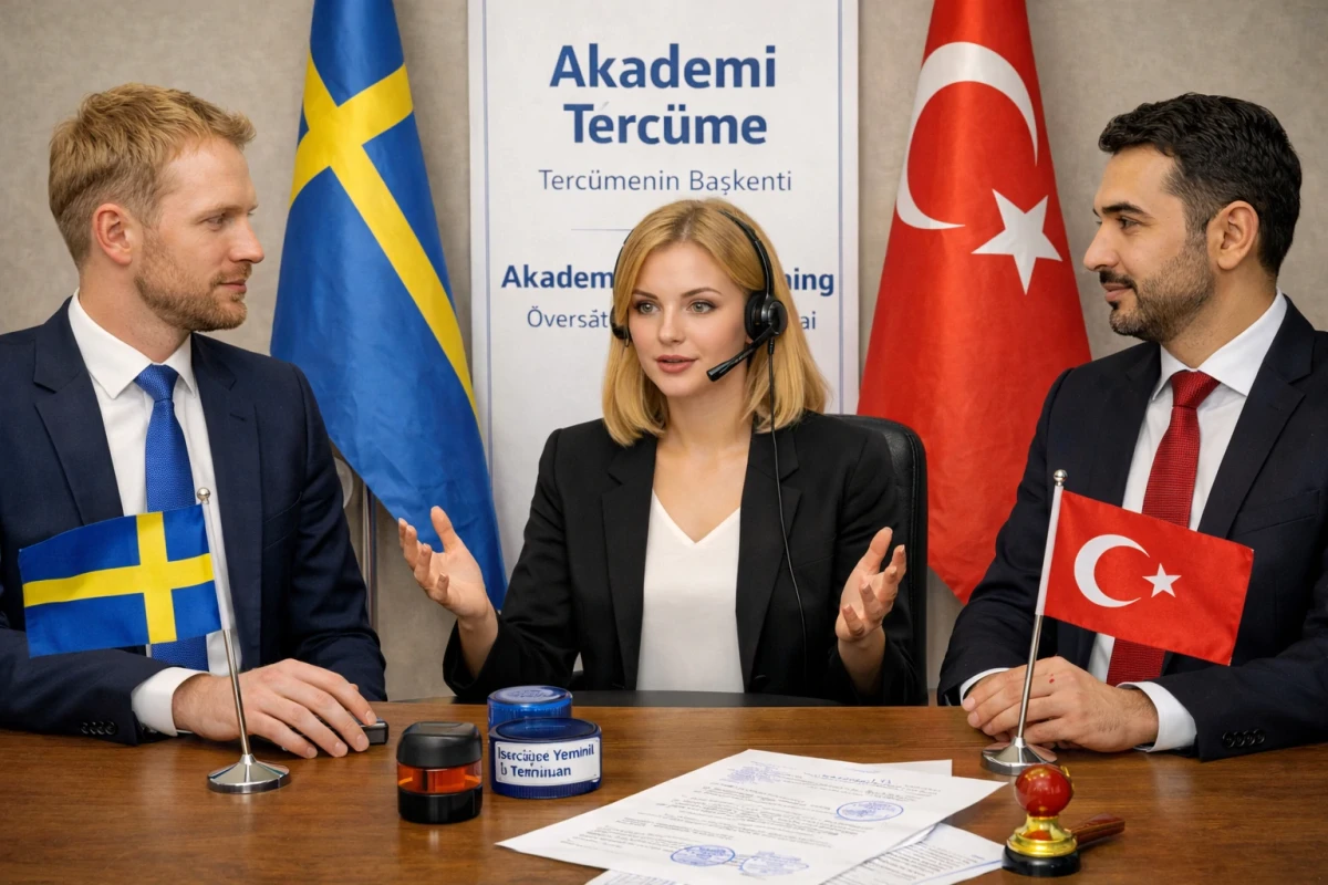 tüm resmi veya özel işlerinizde isveççe yeminli tercüman desteği