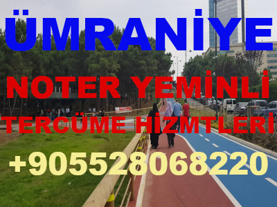 ümraniye noter yeminli tercüme çeviri hizmetleri yeminli tercüman